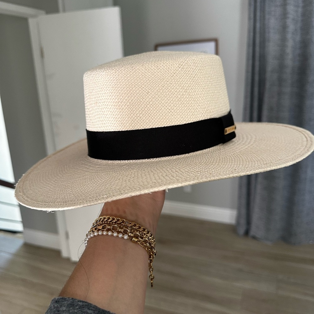 Anine Bing Savannah Straw Hat - Size M